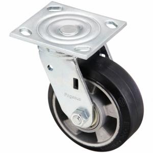 GRAINGER P21S-ALEV 127K-15-WB Standard Plate Caster, 4 15/16 Inch Dia, 6 1/8 Inch Height | CQ6YCZ 490V81