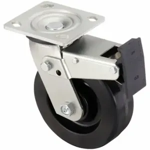 GRAINGER P21S-PH080R-14-TB Sanitary Plate Caster, 8 Inch Dia, 9 1/2 Inch Height | CQ2ZZQ 489A26