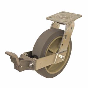 GRAINGER P21S-RP080R-14-WK Sanitary Plate Caster, 8 Inch Dia, 9 1/2 Inch Height, B | CQ2ZZU 489A13