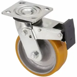 GRAINGER P21S-UA060R-14-TB Sanitary Plate Caster, 6 Inch Dia, 7 1/2 Inch Height | CQ2ZYK 489A21