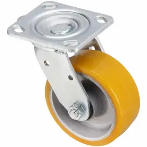 GRAINGER P21S-UA050R-14 Sanitary Plate Caster, 5 Inch Dia, 6 1/2 Inch Height | CQ2ZXC 488Z92