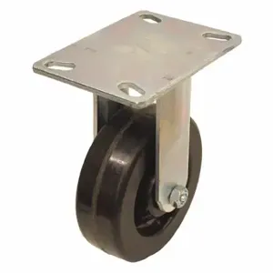 GRAINGER P23R-PH080R-16 Standard Plate Caster, 8 Inch Dia, 10 1/2 Inch Height, Rigid | CQ6YJB 489D40