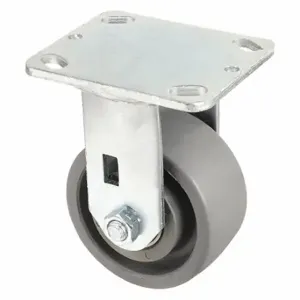 GRAINGER P25R-N040K-14-001 Kingpinless Plate Caster, 4 Inch Dia, 5 5/8 Inch Height, Rigid | CQ2FHN 45XA98