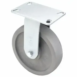 GRAINGER P25R-N080K-16-H10-001 Kingpinless Plate Caster, 8 Inch Dia, 10 1/8 Inch Height, Rigid, A | CQ2FKJ 45XC13