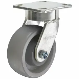 GRAINGER P25S-N080K-16-H10-002 Kingpinless Plate Caster, 8 Inch Dia, 10 1/8 Inch Height | CQ2FKB 45XC12