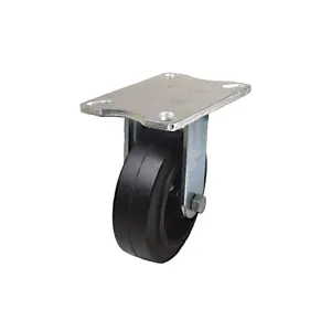 GRAINGER P25S-RY060R-16 Kingpinless Swivel Plate Caster, 6 Inch, Light-Medium Duty, 500 Lbs Load Rating | CD3WUH 455T75