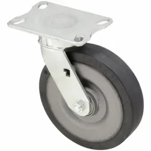 GRAINGER P25S-SE 200K-16 Kingpinless Plate Caster, 8 Inch Dia, 9 1/2 Inch Height | CQ2FKQ 490W14