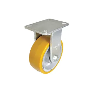 GRAINGER P29R-UY060K-18 Rigid Plate Caster, 6 Inch, Medium-Duty, 2100 Lbs Load Rating | CD3TJV 455T65