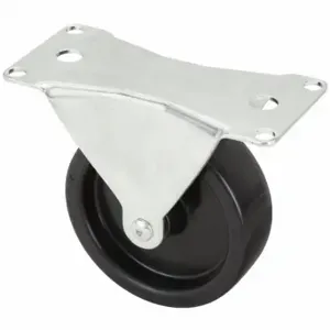 GRAINGER P2R-PB040G-P Standard Plate Caster, 4 Inch Dia, 5 Inch Height, Rigid Caster, D | CQ6YEK 487G91