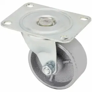 GRAINGER P2S-C030G-P Standard Plate Caster, 3 Inch Dia, 3 3/16 Inch Height | CQ6YCU 455U12