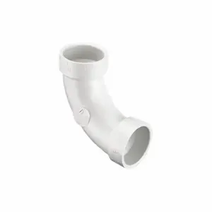 GRAINGER P304-040 90 Deg. Long Sweep Elbow, Schedule Dwv, 4 Inch X 4 Inch Fitting Pipe Size | CQ3ZXM 56GX44