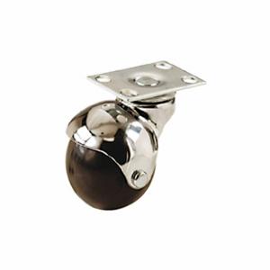 GRAINGER P4S-PB020G-P-CF Standard Plate Caster, 2 Inch Dia, 2 5/8 Inch Height, Swivel Caster | CR3FHJ 487G79