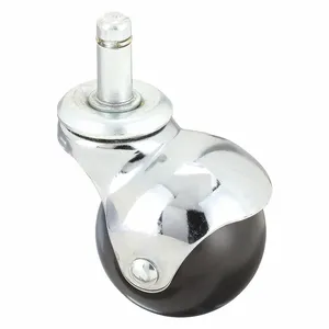 GRAINGER P4S-PB020G-SG3-CF Friction Ring Stem Caster, 2 Inch Wheel Dia., 80 Lbs. Load Rating | CH6QYZ 487G49