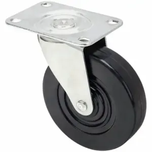 GRAINGER P5S-R040G-12 Standard Plate Caster, 4 Inch Dia, 4 7/8 Inch Height | CQ6YDG 487G72