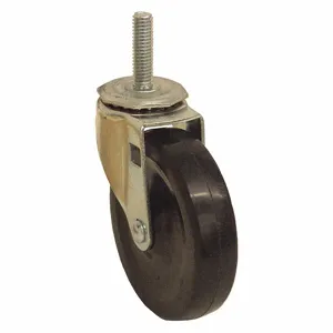 GRAINGER P5S-R040G-ST76 Threaded Stem Caster, 4 Inch Wheel Dia., 130 lbs. Capacity, Swivel Caster | CJ2HYJ 487G61