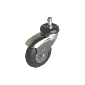 GRAINGER P7S-SRP030K-SG5 Swivel Stem Caster, 3 Inch Light-Duty, 155 Lbs. Load Rating | CD3BBG 454Y13