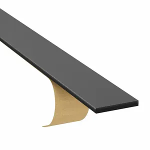 GRAINGER P8112ULRL01.50XOH Epdm Neoprene Sbr Strip, Flame-Resistant, 1 1/2 Inch X 50 Ft, 1/8 Inch Thick, Black | CQ2PCR 420C24