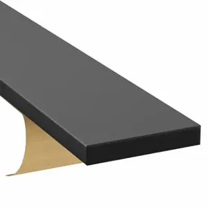 GRAINGER P8125ULRL04.00XOH Epdm Neoprene Sbr Strip, Flame-Resistant, 4 Inch X 50 Ft, 1/4 Inch Thick, Black | CQ2PEB 420C45