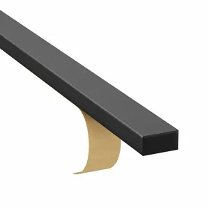 GRAINGER P8150ULRL00.75XOH Epdm Neoprene Sbr Strip, Flame-Resistant, 3/4 Inch X 25 Ft, 1/2 Inch Thick, Black | CQ2PDR 420C53