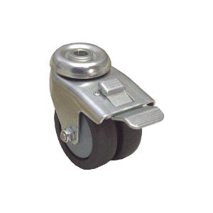 GRAINGER P9S-RP030K-H-TB 3 Inch Bolt Hole Caster with 220 Lbs. Load Rating and Ball Caster Wheel Bearings | CD2PDZ 454M72