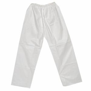 GRAINGER PANT-KG-4XL Disposable Pants, Microporous Fabric, Serged Seam, White, 4Xl | CQ2JEB 9E120