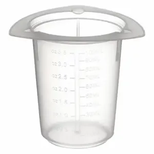 GRAINGER PB5935-100 Disposable Beaker, Polypropylene, 4 Oz Labware Capacity - English, 100 PK | CP7PLZ 3UEJ3