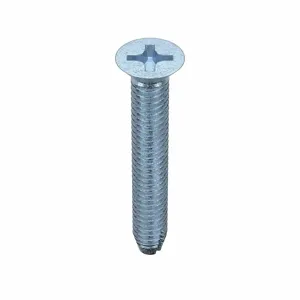 GRAINGER PFTCIF-0801000-100P Thread Cutting Screw, 8-32 Thread Size, 1 Inch Length, Steel, F Type, 100PK | CG9VNV 21YP63