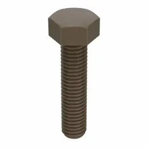 GRAINGER PK1024-11HH-01 Hex Head Cap Screw, PEEK, Not Graded, Anodized, #10-24, Coarse, 1 Inch Length | CQ6WWF 446W60