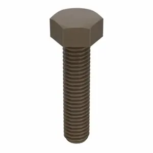 GRAINGER PKM12175-50HH-01 Hex Head Cap Screw, PEEK, Not Graded, Anodized, M12-1.75, Coarse, 50 mm Length | CQ6WYM 447J18