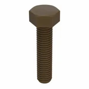 GRAINGER PKM6100-35HH-01 Hex Head Cap Screw, PEEK, Not Graded, Plain, M6-1.00, Coarse, 35 mm Length, Fully Threaded | CQ6XCP 447F73