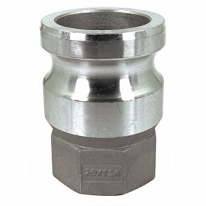 GRAINGER PLE05 Cam and Groove Adapter, 2 Inch Coupling Size, 2 Inch Hose Fitting Size | CP7EUZ 55MV01