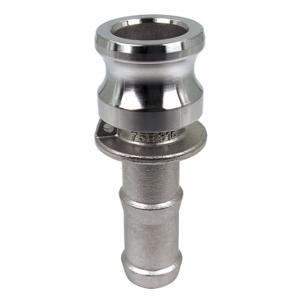 GRAINGER PLE105 Cam and Groove Adapter, 3/4 Inch Coupling Size, 250 PSI | CQ6BHY 55MV74