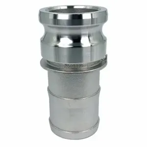 GRAINGER PLE109 Cam and Groove Adapter, 2 1/2 Inch Coupling Size, 150 PSI | CQ6BHU 55MV76