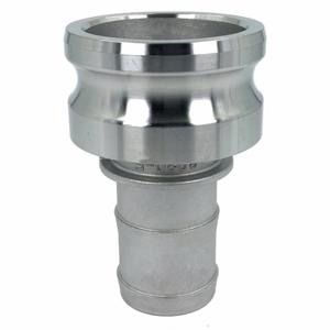 GRAINGER PLE110 Cam and Groove Adapter, 3 Inch Coupling Size, 125 PSI | CQ6BHW 55MV77