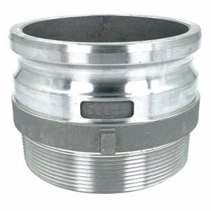 GRAINGER PLE39 Cam and Groove Adapter, 5 Inch Coupling Size, 5 Inch Hose Fitting Size | CP7ETF 55MV28