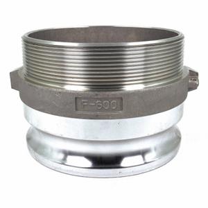 GRAINGER PLE40 Cam and Groove Adapter, 6 Inch Coupling Size, 6 Inch Hose Fitting Size | CP7ETJ 55MV29