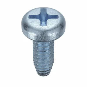 GRAINGER PPTCIF-1000500-100P Thread Cutting Screw, 10-24 Thread Size, 1/2 Inch Length, Hardened Steel, F Type, 100PK | CG9VMZ 1HA43