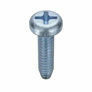 GRAINGER PPTCIF-1000750-100P Thread Cutting Screw, 10-24 Thread Size, 3/4 Inch Length, Hardened Steel, F Type, 100PK | CG9VNA 1HA45