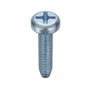 GRAINGER PPTCIF0-400500-100P Thread Cutting Screw, 4-40 Thread Size, 1/2 Inch Length, Hardened Steel, F Type, 100PK | CG9VNG 1HA31