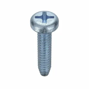 GRAINGER PPTCIF0-600620-100P Thread Cutting Screw, 6-32 Thread Size, 5/8 Inch Length, Hardened Steel, F Type, 100PK | CG9VNQ 1HA35