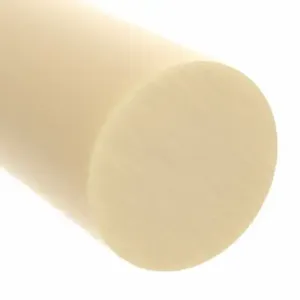 GRAINGER PR-PTFE-GF-58 Plastic Rod, 1 Ft Plastic Length, Off-White, Opaque, 1000 Psi Tensile Strength | CQ3VVN 60TP49