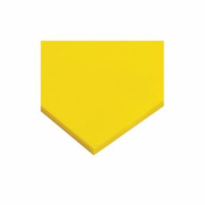 GRAINGER PS-CACC-338 Rectangle Stock, 0.1875 Inch Thick, 4 Inch Width X 24 Inch L, Yellow, Opaque | CP6YEW 60AZ54