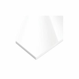 GRAINGER PS-CACC-431 Rectangle Stock, 0.125 Inch Thick, 1 Inch Width X 24 Inch L, White, Opaque | CP6YBG 60AZ08