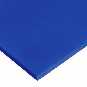 GRAINGER PS-UHMW-GF-174 Rectangle Stock, 0.75 Inch Plastic Thick, 2 Inch Width X 24 Inch L, Blue, Opaque | CQ7UYD 60CT84