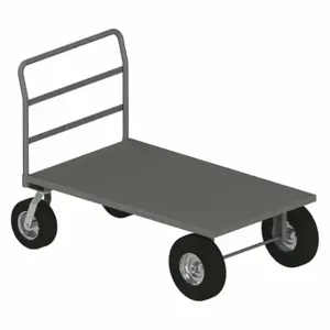 GRAINGER PT304812/16PN95 High-Capacity Steel-Deck Platform Truck, 3000 lb Load Capacity, Rubber, Solid | CQ7DNL 49DP05