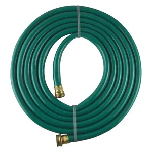 GRAINGER REM15 Remnant Water Hose, 15 Feet x 5/8 Inch Dia. PVC, 175 Psisi, Green | CD3LRW 423J01