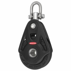 GRAINGER RF104100 Pulley Block, Shackle, 3/4 Inch Max. Cable Size, Plain | CP7RMT 55HA75