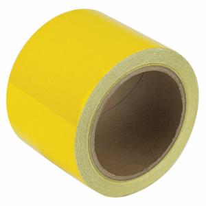 GRAINGER RF3YL Bodenmarkierungsband, reflektierend, solide, gelb, 3 Zoll x 30 Fuß, 5.5 mil Banddicke | CP9PUH 452C46