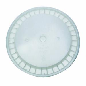 GRAINGER ROP2100CVR-SN-N Kunststoff-Eimerdeckel, aufsteckbar, 12 1/4 Zoll Gesamtdurchmesser, weiß, Kunststoff, FDA-konform | CQ7DUF 49EN40