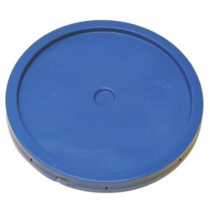 GRAINGER ROP2100CVR-TT-BL Kunststoff-Eimerdeckel, versiegelt/aufsteckbar/Aufreißlasche, 12 1/4 Zoll Gesamtdurchmesser, blau, Kunststoff | CQ7DTR 49EN58